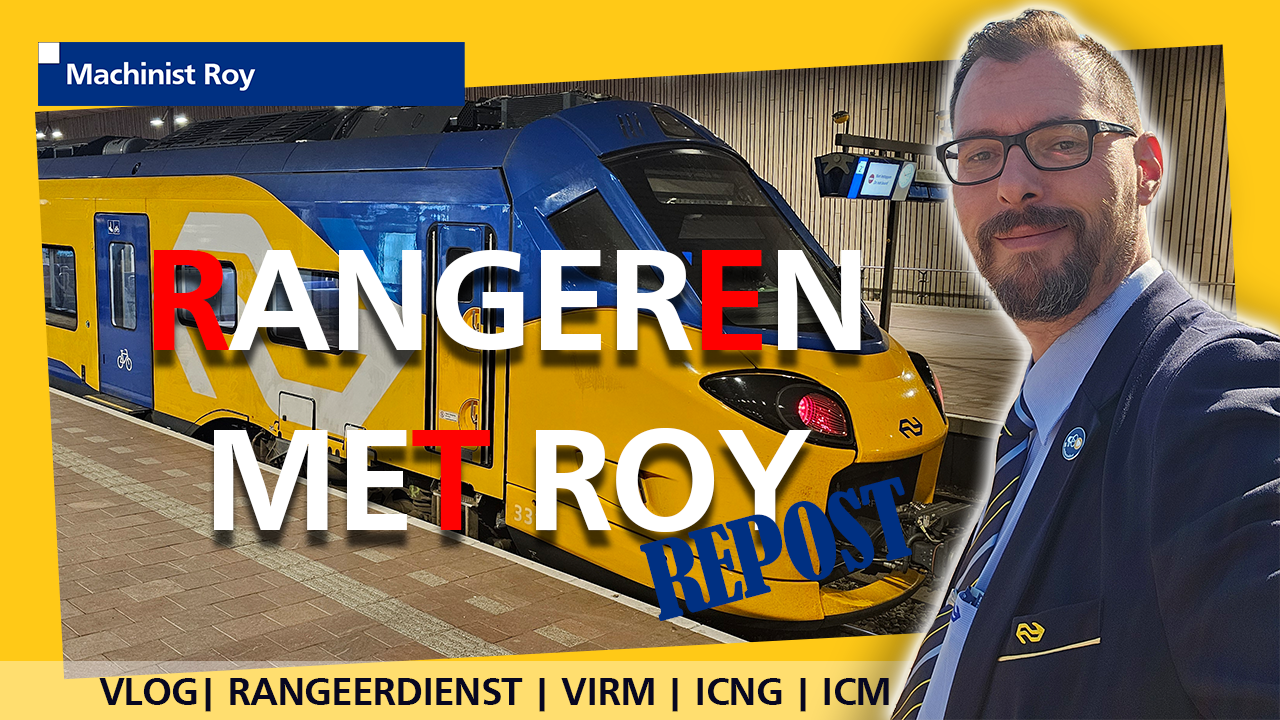 VLOG | NS | RET Dienst | Emplacement Rotterdam | Rangeren Electrische Tractie | Kijkersvraag