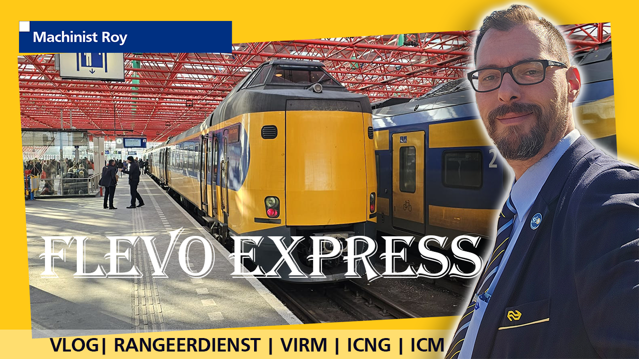 Cabview | NS | ICM | Intercity | Amsterdam CS - Almere Centrum | Ritje met de "Koploper"